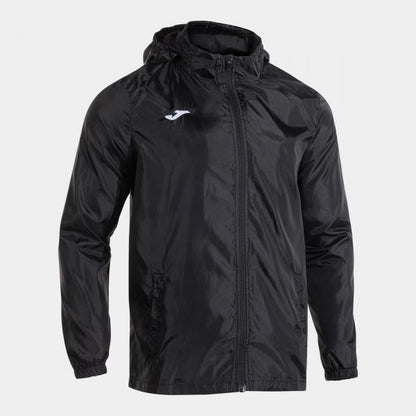 Joma Rain Jacket – Black | Free Club Badge Printing