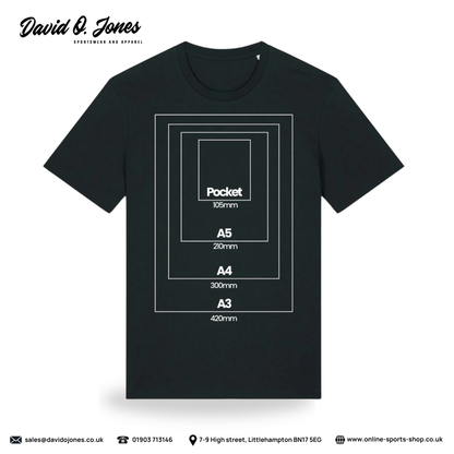 DTF Printing Service – Cost By Size - Pocket, A5, A4 & A3 Sizes | Aplication Included