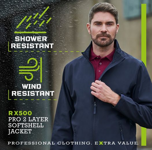 Workwear PRO RTX Pro Two Layer Soft Shell Jacket S-4XL