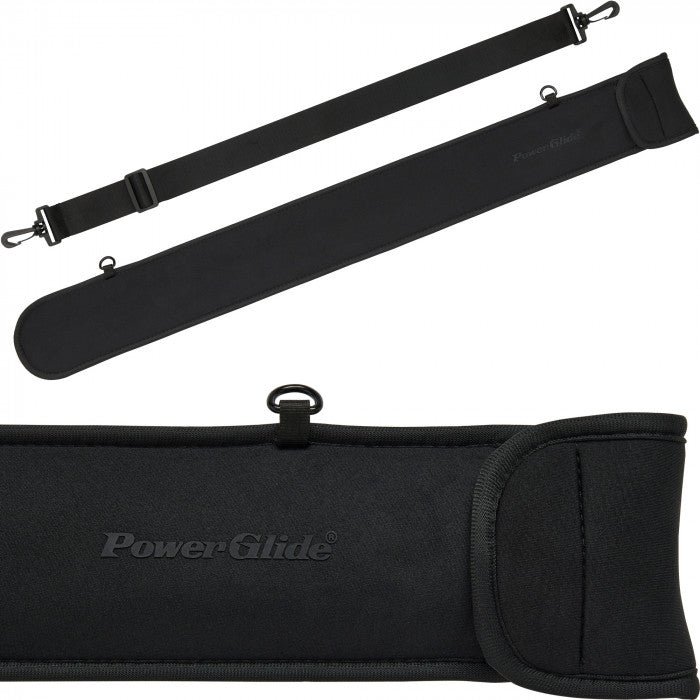 Powerglide Skuba Snooker / Pool 2 Piece Cue Case - Black