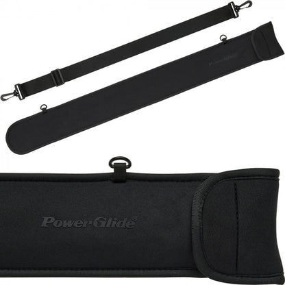 Powerglide Skuba Snooker / Pool 2 Piece Cue Case - Black