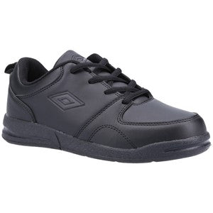 Umbro Ashfield Jnr Shoe Trainer - All Black.