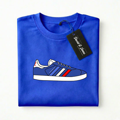 Gazelle France Football T Shirt Casual Trainer Tee - Adults