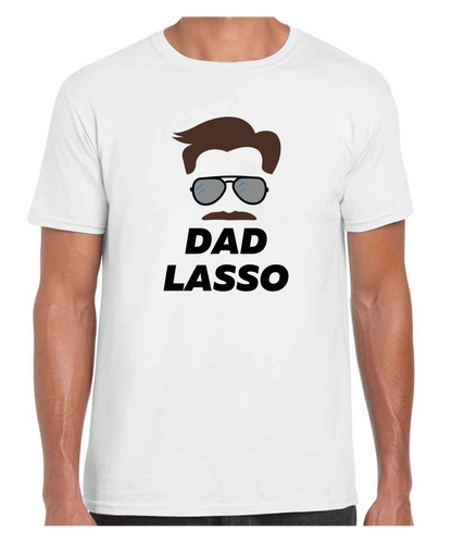 Ted/Dad Lasso - Dad T Shirt (White/Black/Grey)