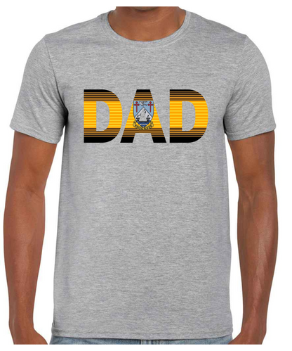 Littlehampton Town - Dad T Shirt (White/Black/Grey)