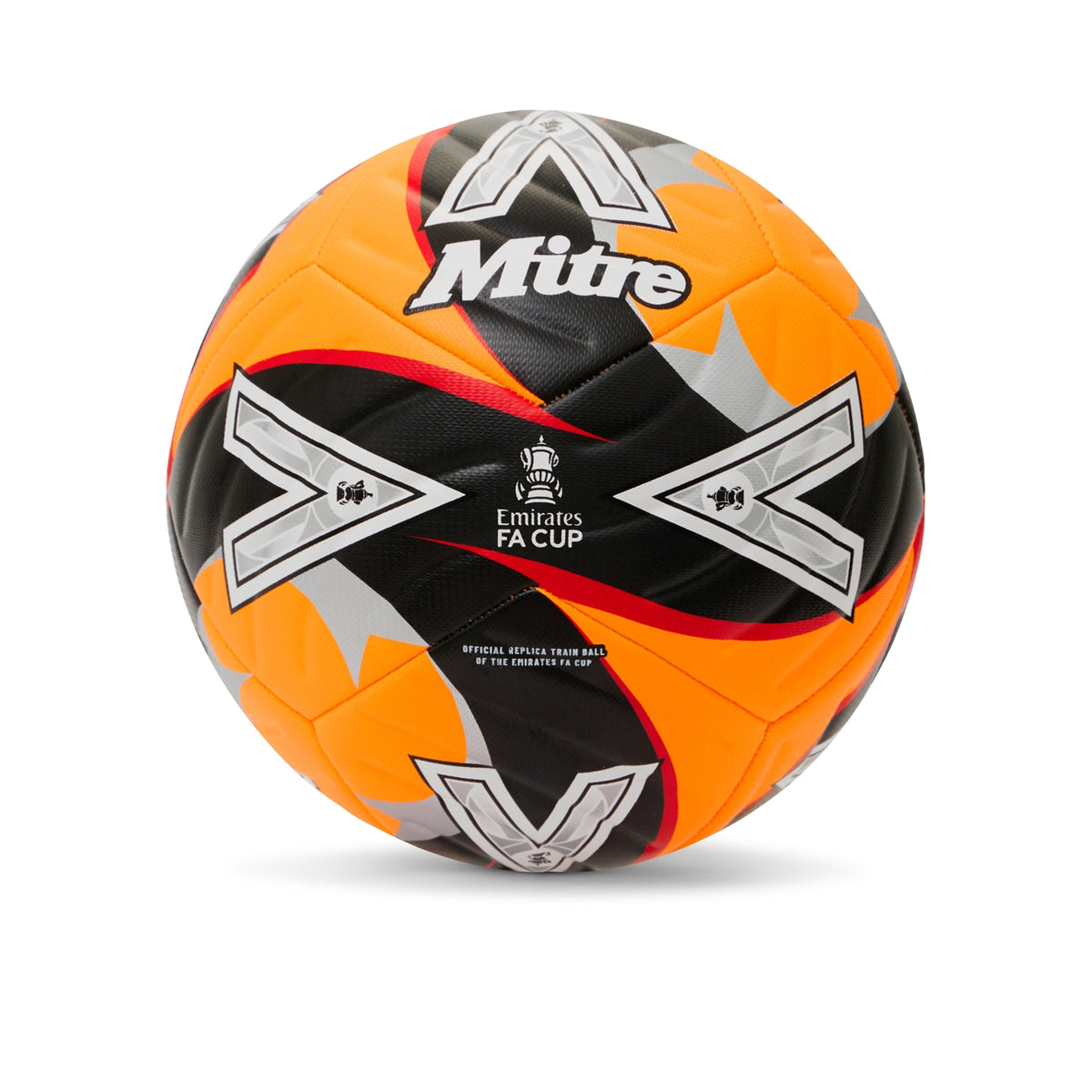 Mitre FA Cup 2026/27 Winter Ball - Orange Size 5