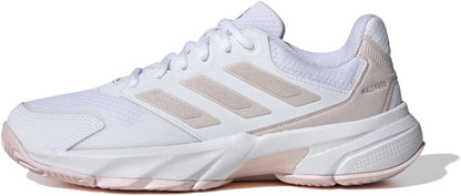Adidas CourtJam Control 3 W White/Pink Tennis Trainer
