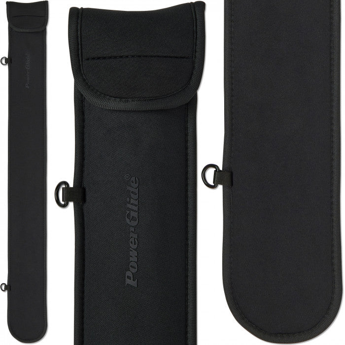 Powerglide Skuba Snooker / Pool 2 Piece Cue Case - Black