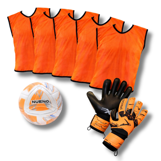 5-a-Side Football Starter Kit – Bibs, Goalkeeper Gloves & Match Ball