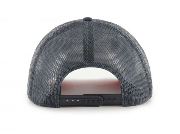 47 Brand New England Patriots Hardline Trucker Snapback Cap Navy