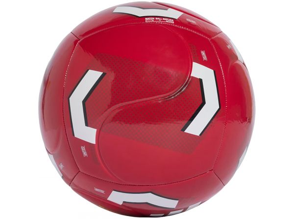 Adidas Man UTD Club Home Football Size 5 Red White Yellow