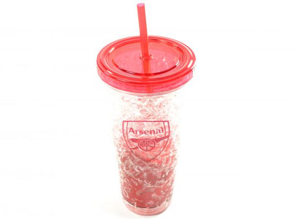 Football teams Freezer Cup with Straw 600ml