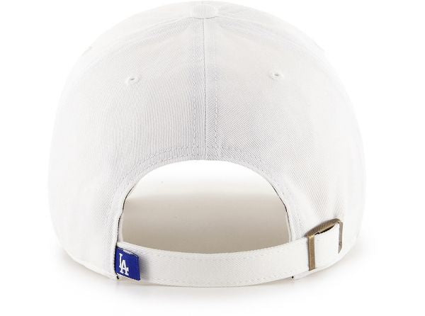47 Brand LA Dodgers Clean Up Cap White