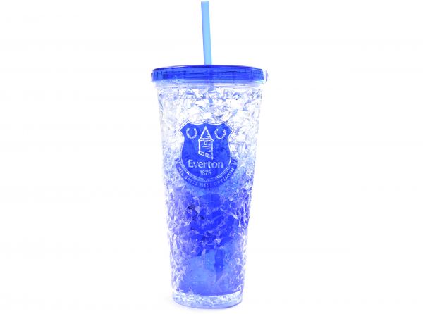 Football teams Freezer Cup with Straw 600ml