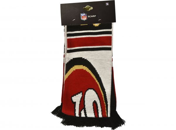 San Francisco 49ers Colour Rush Bar Scarf Black / Red / White