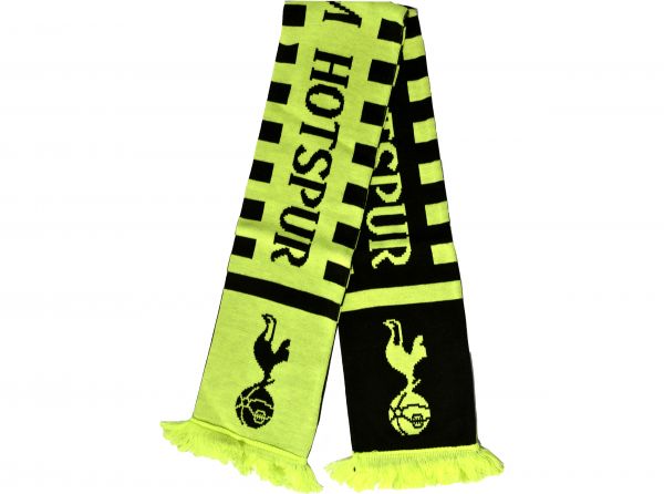Spurs Reversible Neon Scarf Green Black