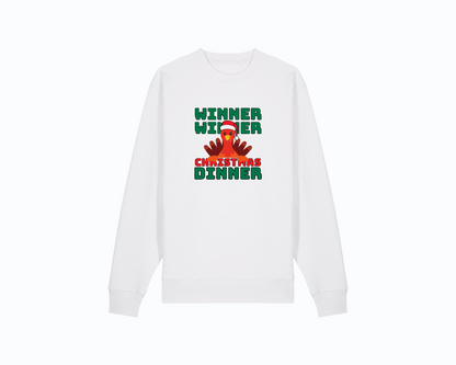 Winner Winner Christmas Dinner Funny Christmas Jumper - Adult