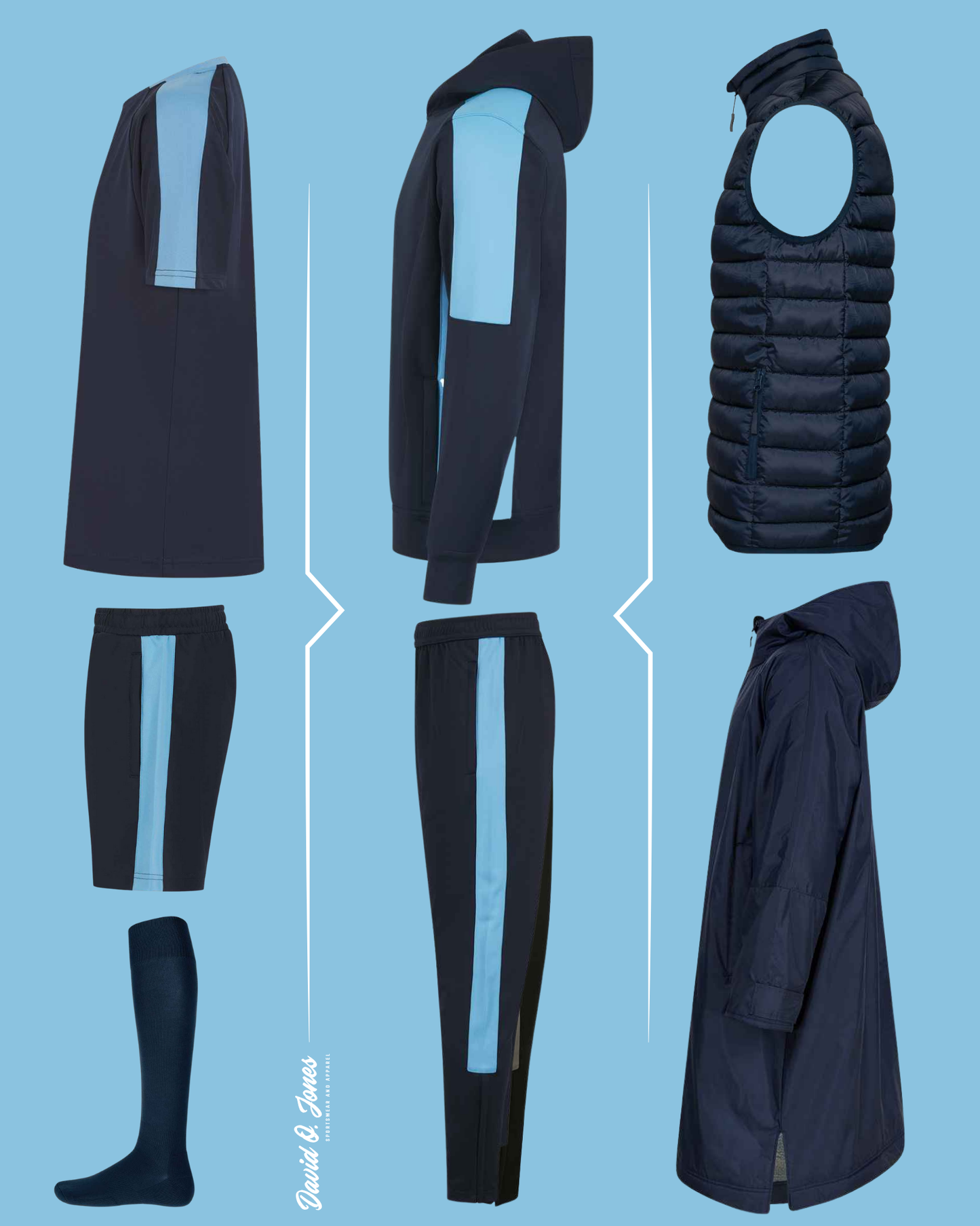 Ultimate Coaches Pack – Complete 7-Piece Sportswear Bundle -7 Colour Options.