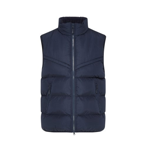Sports Winter Chevron Thermal Puffer Gilet - Black or Navy
