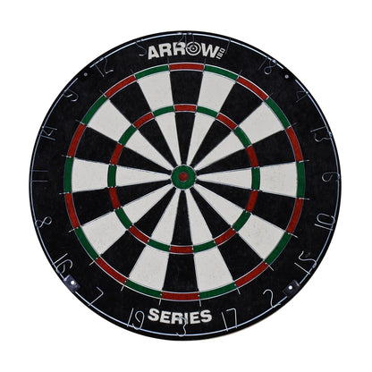 Arrow180 Bristle Dartboard and Darts Set.