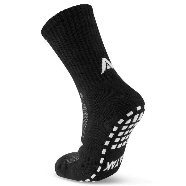 Atak Shox Mid Length Grip Sock Black