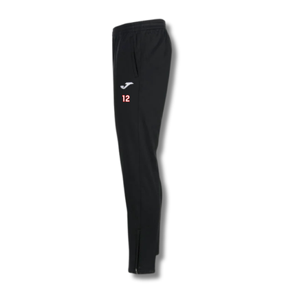 Arun Womens Walking Football - Joma Elba Track Pants – Black