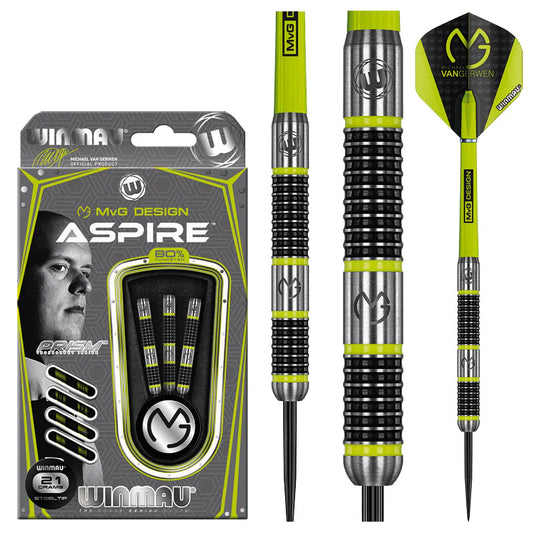 Winmau MvG Aspire 80% Tungston Darts Set
