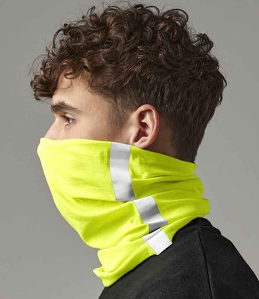 Beechfield Morf® Enhanced- Hi-Viz Snood Neck Warmer