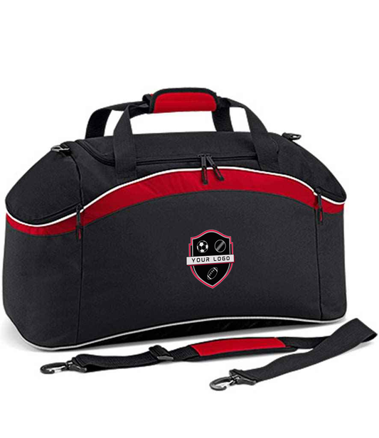 Your Team Teamwear Holdall - Black & Red
