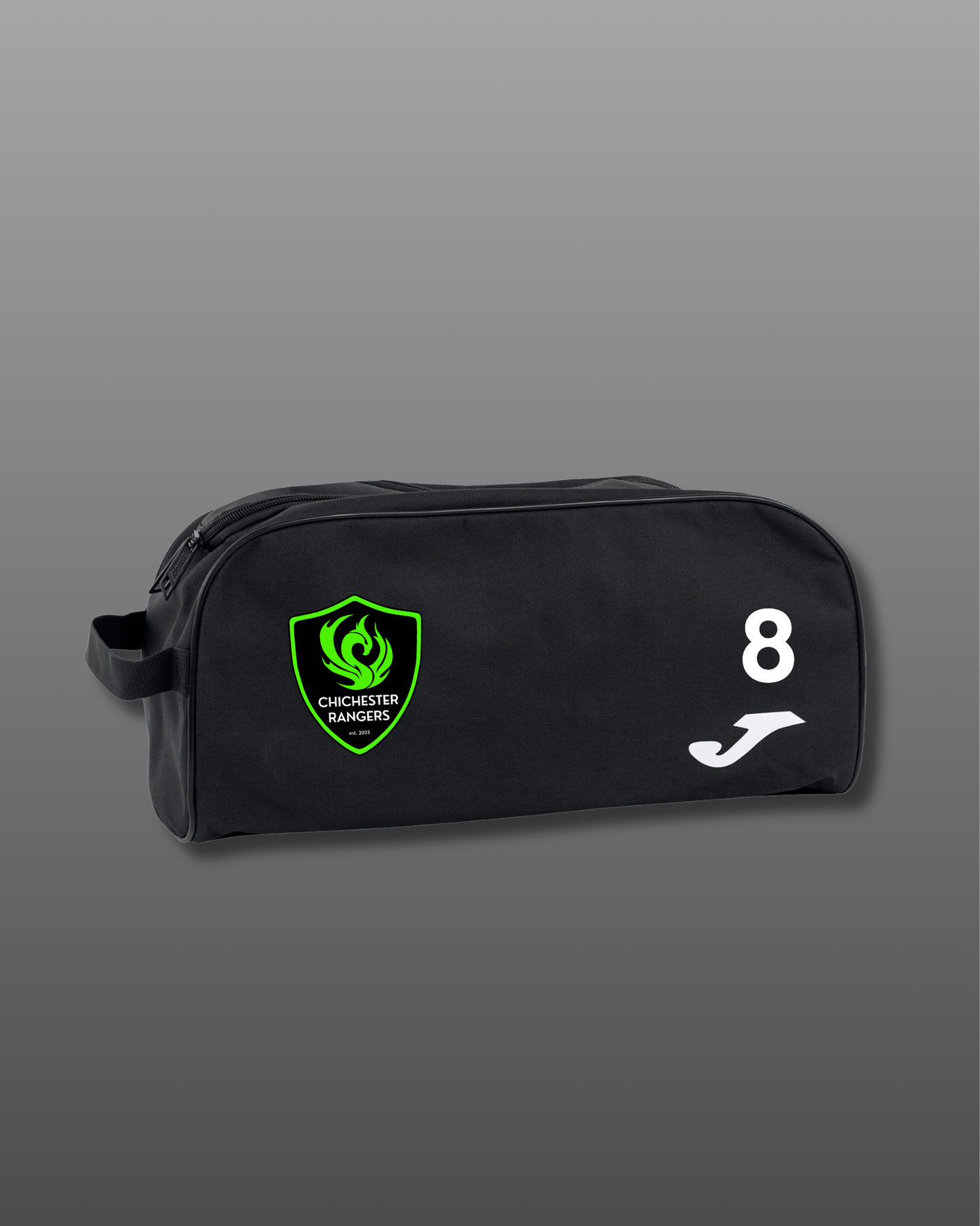 Chichester Rangers FC Joma Shoe Bag – Personalised with Squad Number or Initials