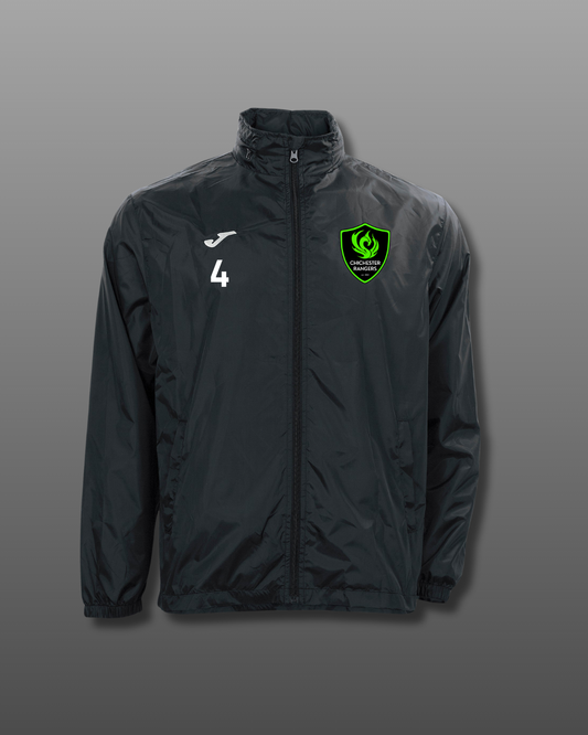 Chichester Rangers FC Joma PLAYERS Iris Rain Jacket Black