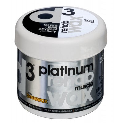 D3 SILVER PLATINUM REHAB WAX 200G