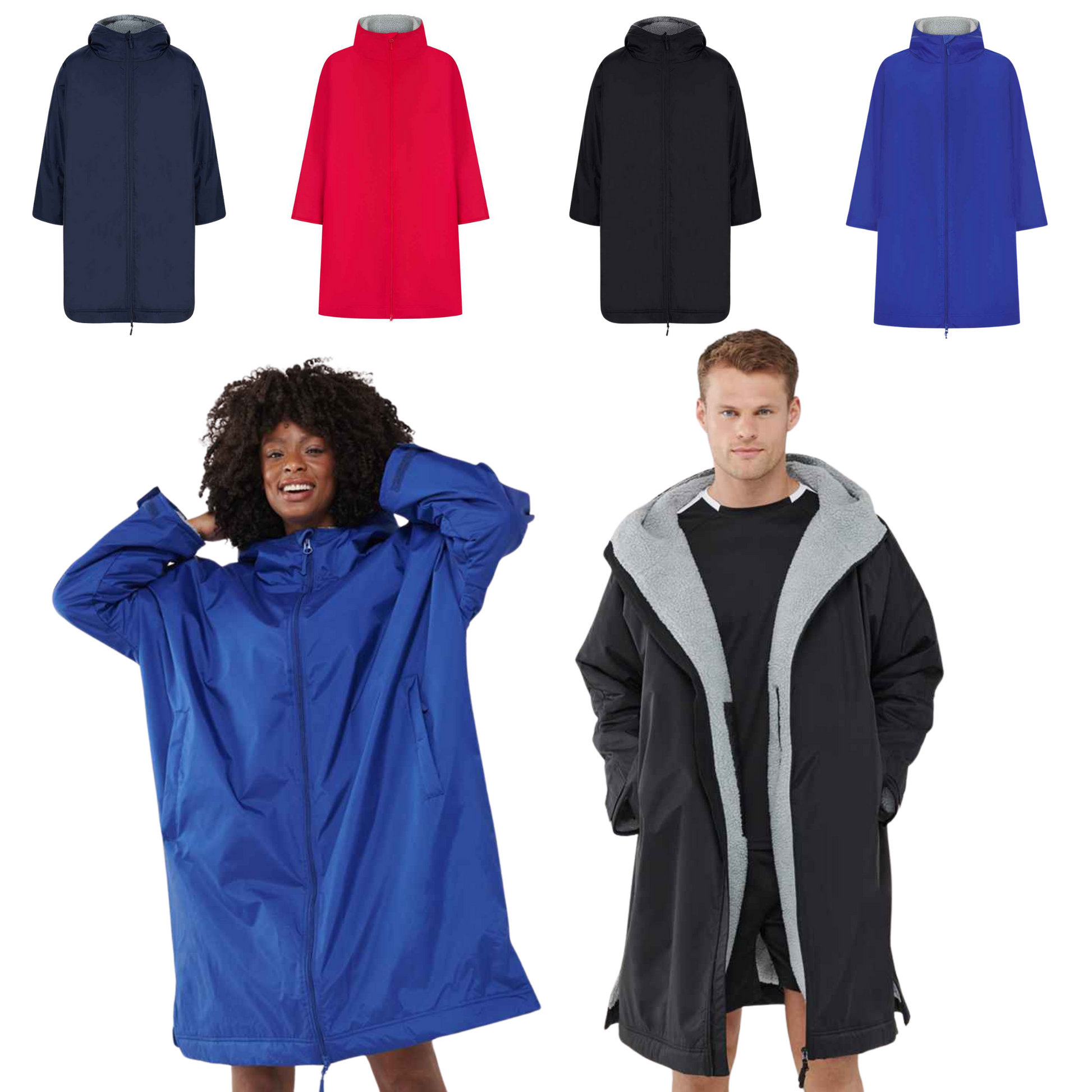Adults All Weather Dry Robe Jacket One Size. David O Jones Online Sports