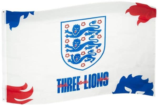 Team Merchandise 5ft x 3ft Flag - Euro 2024