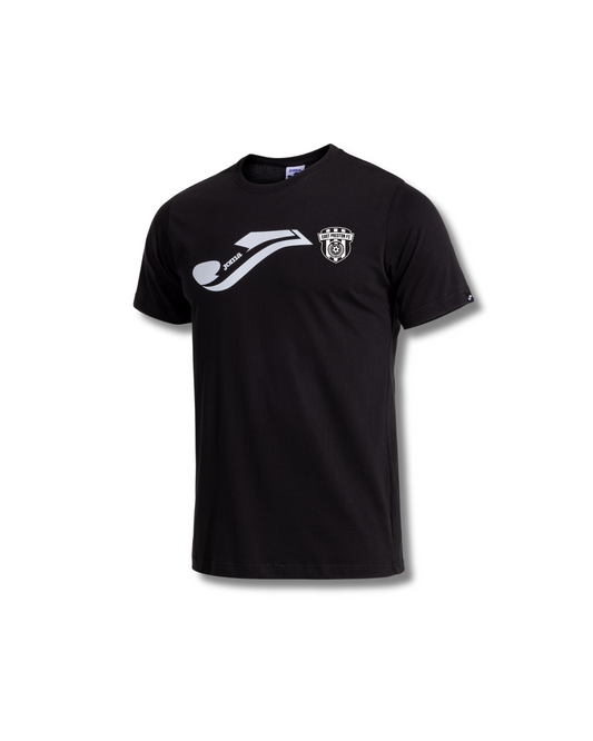 East Preston Youth FC Supporters T-Shirt – Joma Combi Street Cotton (Black, Adults Only)