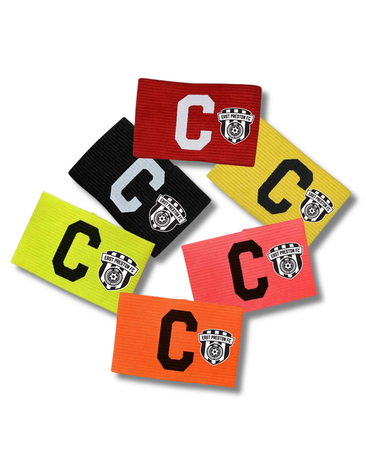 East Preston Youth FC Custom Captain Armband – Junior & Adult (Various Colours)