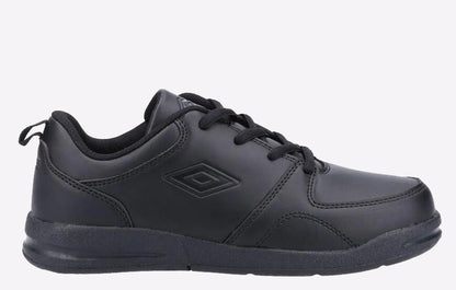 Umbro Ashfield Jnr Shoe Trainer - All Black.