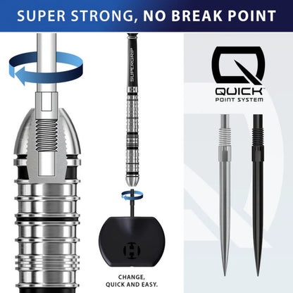 Harrows Darts Quickpoints (Set of 3)