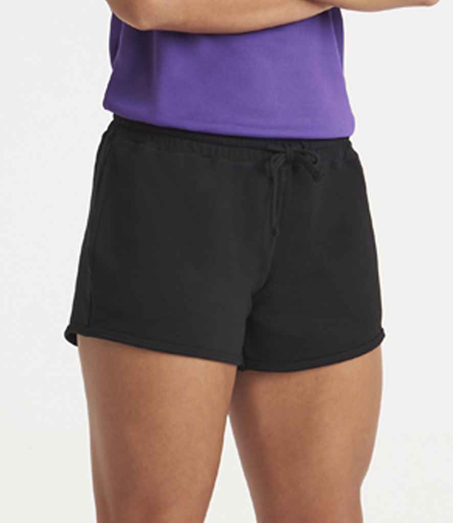 AWDis Ladies Cool Jog Shorts - Black