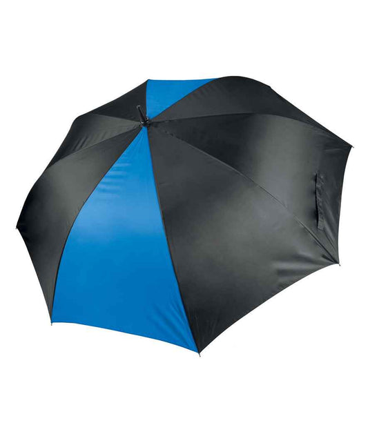 Kimood Large Golf Umbrella 120cm diameter blk/blue