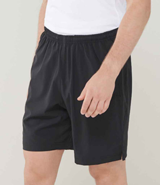 Finden + Hales Pro Stretch Sport Shorts - Black