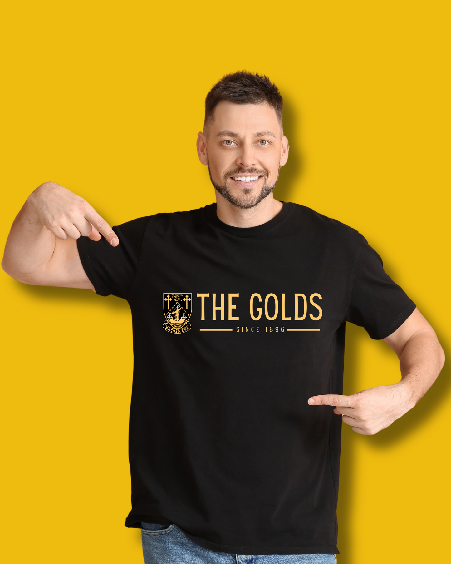 Littlehampton Town FC Supporters T-Shirt – Black (Junior & Adult)