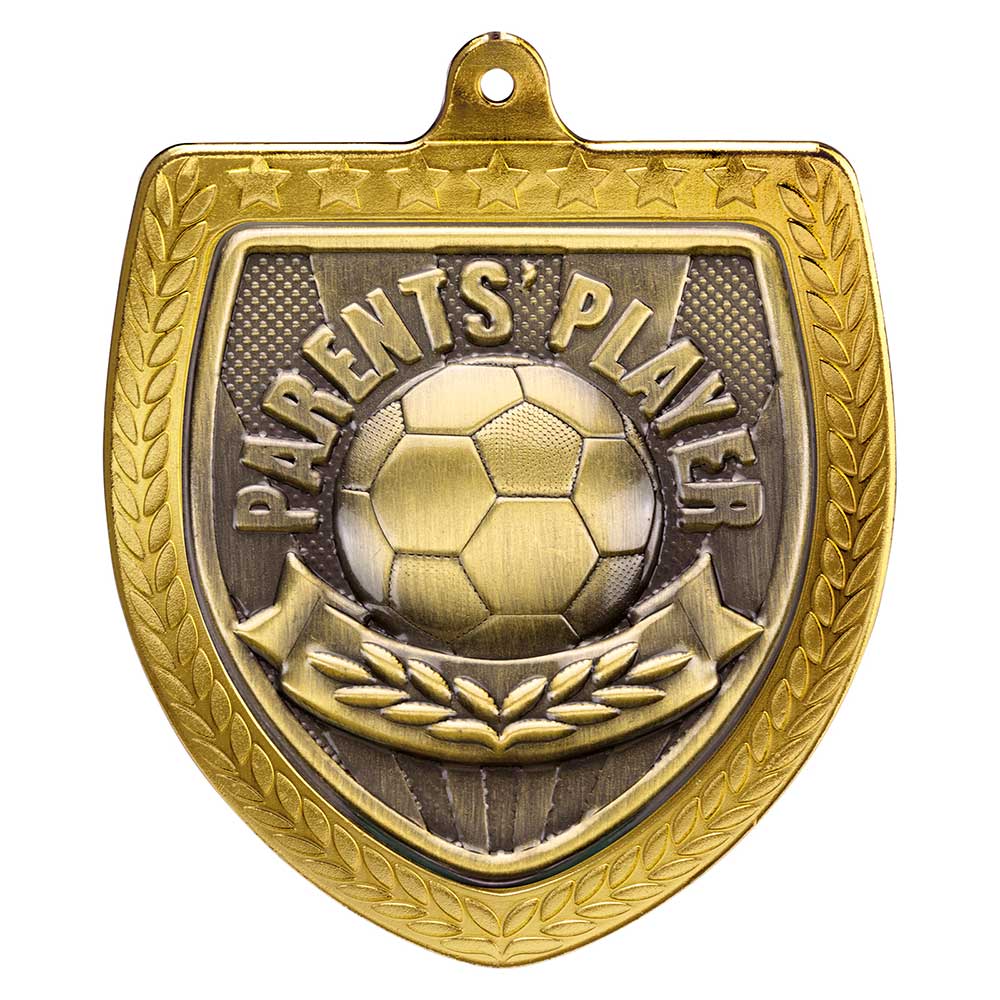 Cobra Football Parents Player Shield Medal