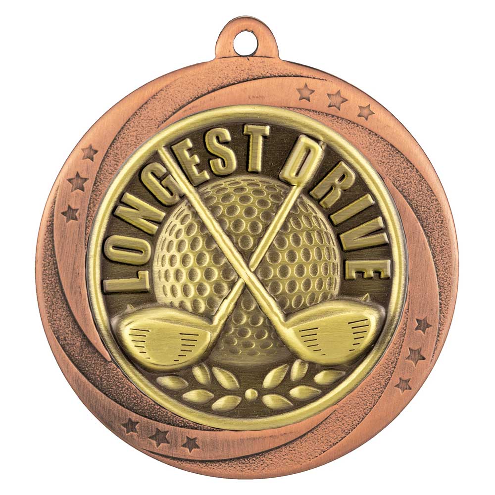 Superstar Longest Drive Medal