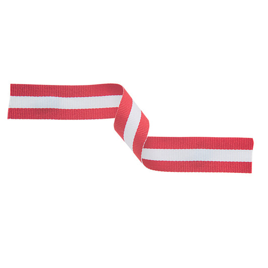 Medal Ribbon - Red, White and Red