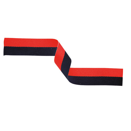 Medal Ribbon - red and black
