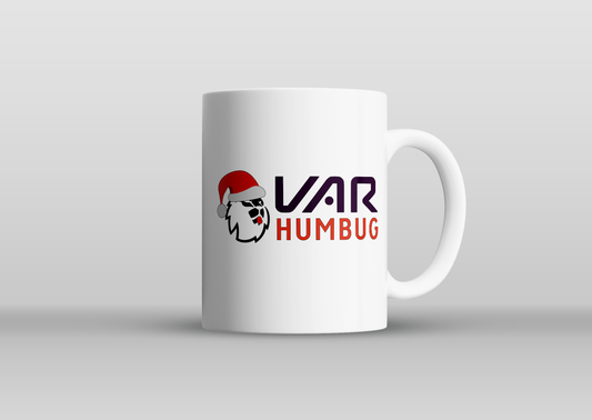 VAR Humbug Premier League Christmas Mug