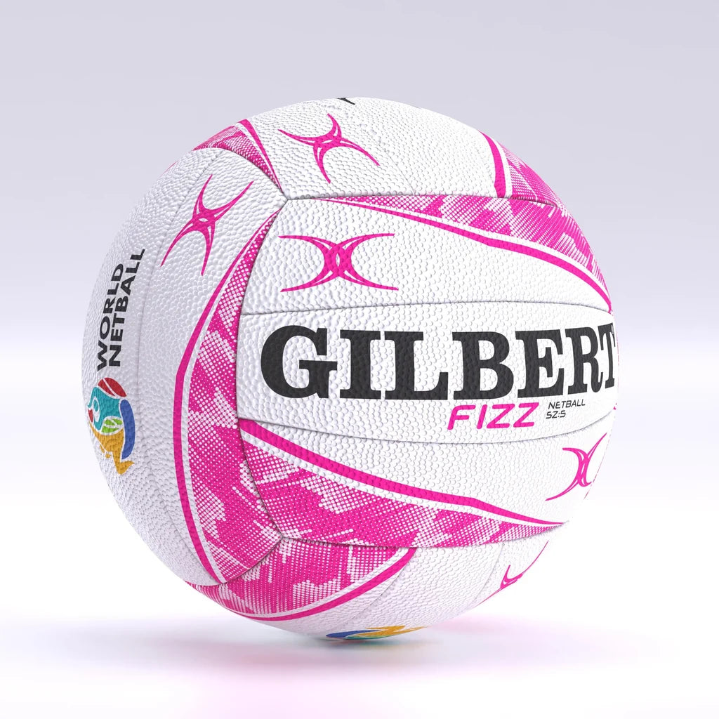 Gilbert Netball Fizz Match Ball Size 4 or 5