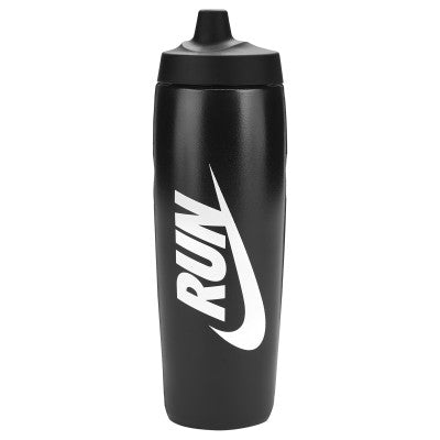Nike RUN 24oz Water Bottle - Black