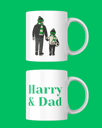 Custom "Off to the Football We Go" Printed Mug – Personalised Gift for Football Fans